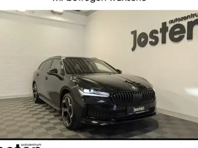 Neu Skoda Superb SportLine 204 PS (150 kW) 2026 Schwarz Kombi