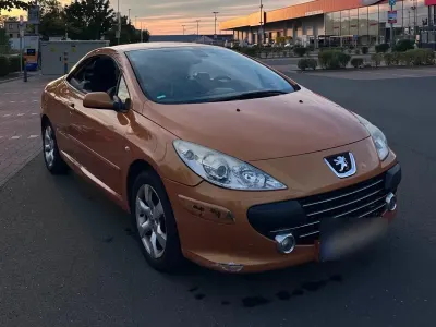Gebraucht Peugeot 307 CC 146 PS (107 kW) 2005 Orange Cabrio