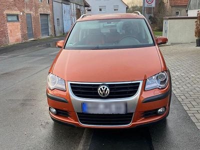 Gebraucht VW Touran Cross 140 PS (102 kW) 2008 Orange Van / Kleinbus