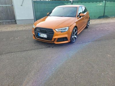 Orange Gebraucht 2019 Audi A3 S-Line Limousine | 34.895 €