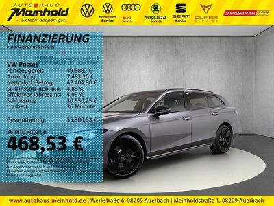 Gebraucht VW Passat R-line 193 PS (141 kW) 2024 Diabasgrau metallic grenadillschwarz met allic Kombi