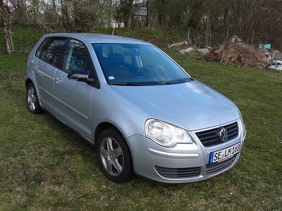 Gebraucht VW Polo Comfortline 69 PS (50 kW) 2007 Silber Kleinwagen
