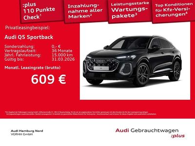 Gebraucht Audi Q5 204 PS (150 kW) 2025 0e mythosschwarz metallic SUV