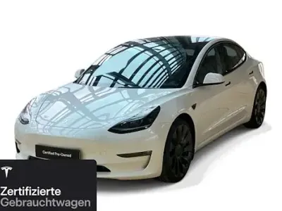 Gebraucht Tesla Model 3 Performance 377 kW (513 PS) 2023 Weiß Limousine