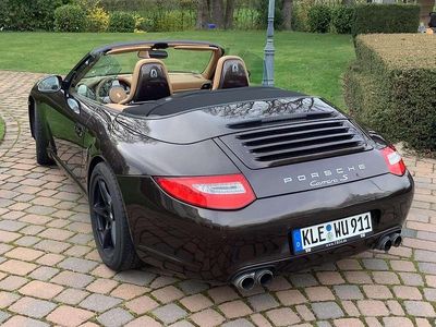 Gebraucht Porsche 911 Carrera S Cabriolet 385 PS (283 kW) 2008 Braun Cabrio