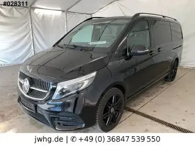 Second-hand Mercedes V300 AMG line 237 CP (174 kW) 2021 Negru Monovolum