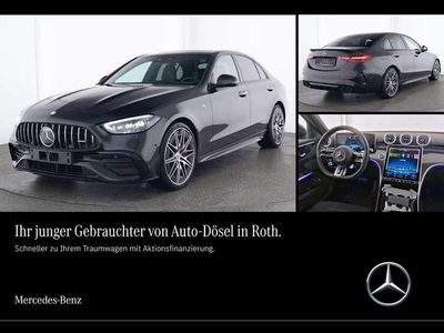 Obsidianschwarz metalliclack Gebraucht 2023 Mercedes C43 AMG AMG Limousine | 61.990 € (Teuer)