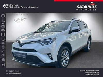Gebraucht Toyota RAV4 Hybrid Basis 197 PS (144 kW) 2017 Novaweiß perleffekt SUV
