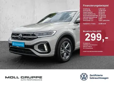 Usata VW T-Roc R-line 110 CV (80 kW) 2024 Grigio SUV