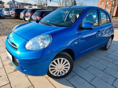 Gebraucht Nissan Micra Acenta 80 PS (58 kW) 2012 Blau Limousine