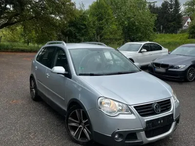 Gebraucht VW Polo Cross 101 PS (74 kW) 2008 Silber Kleinwagen