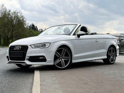 Gebraucht Audi A3 Cabriolet S-Line 150 PS (110 kW) 2016 Gletscherweiß metallic Cabrio