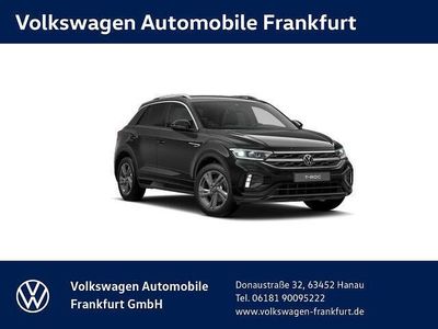 Gebraucht VW T-Roc R-line 116 PS (85 kW) 2022 Schwarz SUV