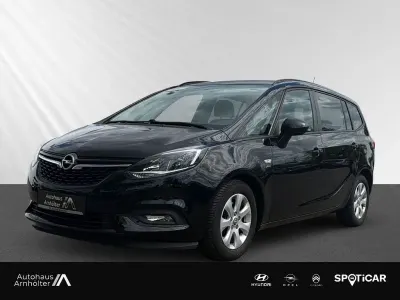 Gebraucht Opel Zafira Active 120 PS (88 kW) 2017 Onyx schwarz Van / Kleinbus