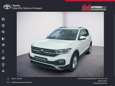 Gebraucht VW T-Cross Life 95 PS (69 kW) 2021 Weiß SUV