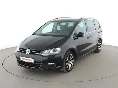 Gebraucht VW Sharan Allstar 150 PS (110 kW) 2017 Schwarz Van / Kleinbus