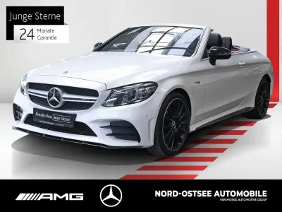Gebraucht Mercedes C43 AMG AMG 390 PS (286 kW) 2022 Designo diamantweiß bright Cabrio