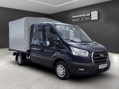 Second-hand Ford Transit Trend 131 CP (96 kW) 2021 Albastru Monovolum