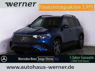 Gebraucht Mercedes EQB300 AMG Line Premium 168 kW (229 PS) 2024 Lack spektralblau (metallic) SUV