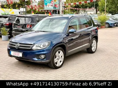 Gebraucht VW Tiguan Style 170 PS (125 kW) 2011 Blau SUV