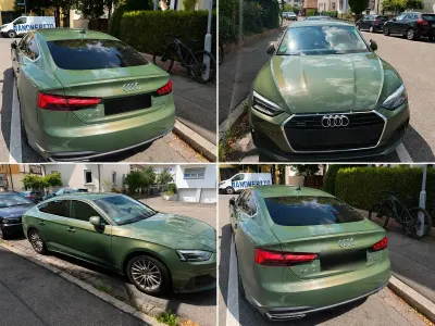 Gebraucht Audi A5 Business 204 PS (150 kW) 2021 Grün Coupé