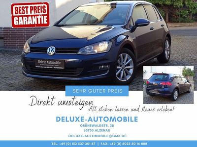 Gebraucht VW Golf VII LOUNGE 110 PS (80 kW) 2015 Blau Limousine
