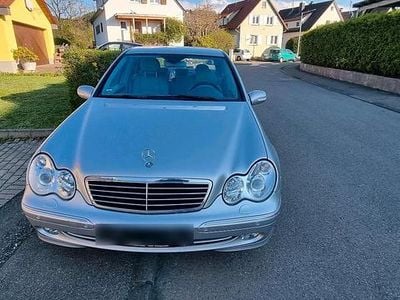 Brugt Mercedes C180 153 HK (112 kW) 2003 Sølv Sedan