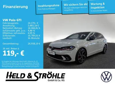 Gebraucht VW Polo Beats 207 PS (152 kW) 2024 Ascotgrau/schwarz Kleinwagen