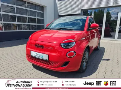 Gebraucht Fiat 500e Red 86 kW (118 PS) 2022 Passione rot Cabrio
