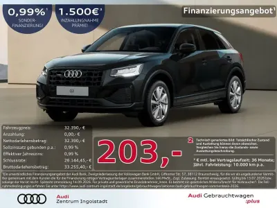 Gebraucht Audi Q2 Advanced 190 PS (139 kW) 2025 Mythosschwarz metallic SUV