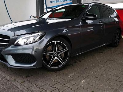 Grau Gebraucht 2016 Mercedes C250 AMG line Kombi | 24.989 € (Teuer)