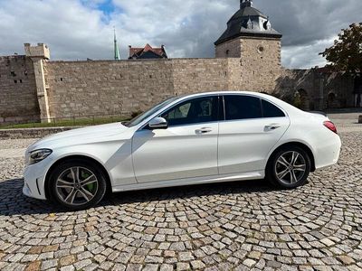 Gebraucht Mercedes C300 AMG line 258 PS (189 kW) 2021 Weiß Limousine