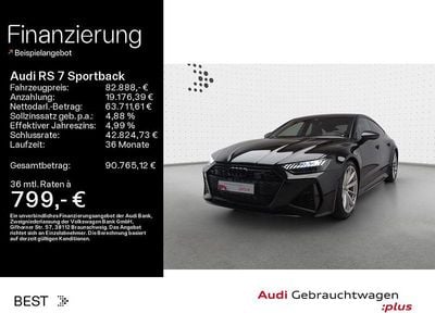 Schwarz Gebraucht 2021 Audi RS7 Sportback Sport Kleinwagen | 82.888 € (Superpreis)
