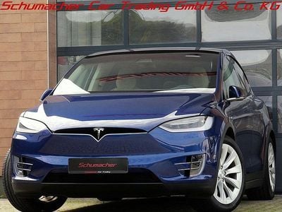 Gebraucht Tesla Model X 386 kW (525 PS) 2017 Blau SUV