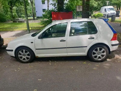 Gebraucht VW Golf IV 55 PS (40 kW) 2000 Weiß Kleinwagen