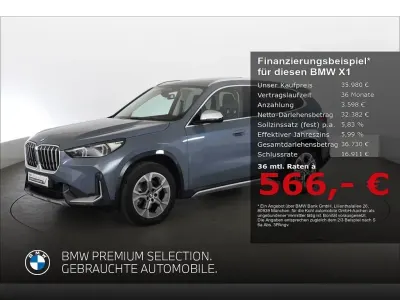 Gebraucht BMW X1 xLine 156 PS (114 kW) 2023 Grau SUV