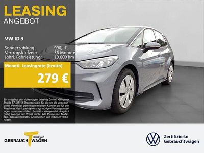 Grau Gebraucht 2024 VW ID.3 Pro Kleinwagen | 25.520 € (Superpreis)