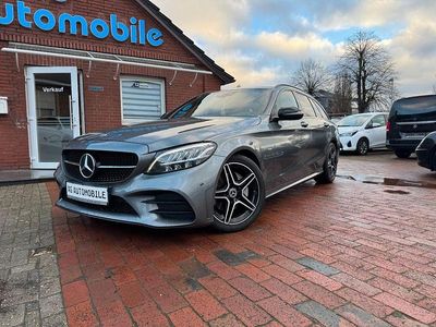 Second-hand Mercedes C220 AMG line 194 CP (142 kW) 2020 Gri Berlinǎ