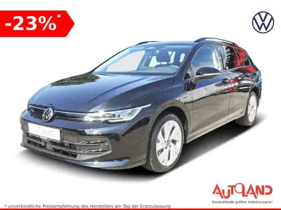 Neu VW Golf VIII 150 PS (110 kW) 2026 Schwarz Kombi