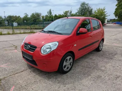 Gebraucht Kia Picanto Start 65 PS (47 kW) 2009 Rot Kleinwagen
