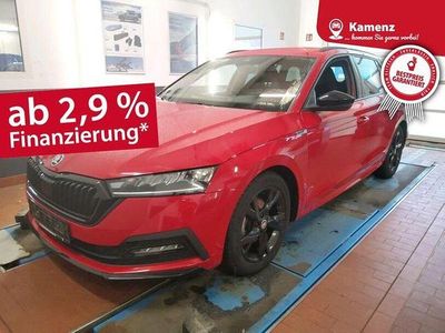Usata Skoda Octavia SportLine 150 CV (110 kW) 2022 Rosso Station wagon