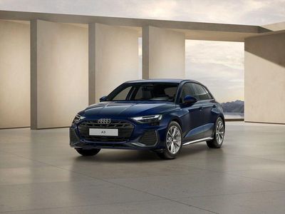 Neu Audi A3 S-Line 150 PS (110 kW) 2025 Navarrablau metallic Limousine