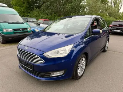 Używany Ford C-MAX Titanium 125 KM (91 kW) 2015 Niebieski Minivan