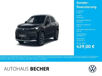 Nowe VW T-Roc Cabriolet Style 150 KM (110 kW) 2026 Czarny SUV