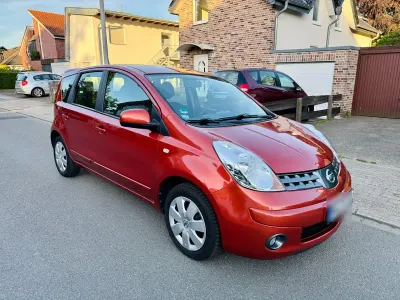 Gebraucht Nissan Note Acenta 88 PS (64 kW) 2008 Orange Kleinwagen