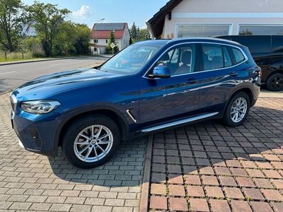 Gebraucht BMW X3 Sport Line 190 PS (139 kW) 2022 Blau SUV