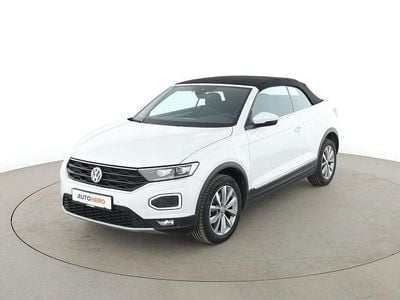 Gebraucht VW T-Roc Cabriolet Style 150 PS (110 kW) 2020 Weiß Cabrio