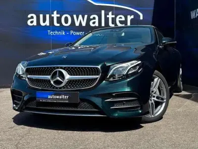Używany Mercedes E300 AMG line 245 KM (180 kW) 2017 Zielony Kabriolet