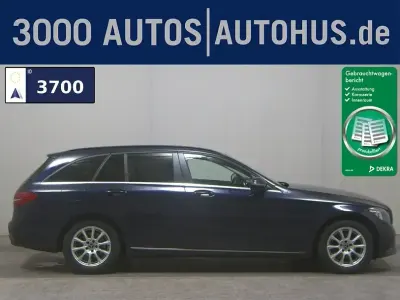 Gebraucht Mercedes C200 150 PS (110 kW) 2018 Blau Limousine