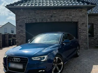 Gebraucht Audi A5 Sportback S-Line 245 PS (180 kW) 2015 Blau Kleinwagen
